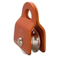 thumbnail image 6 of Fusion Climb Ekat Micro Aluminum Side Swing Pulley, Backyard Zipline, Trolley (Orange), 6 of 7