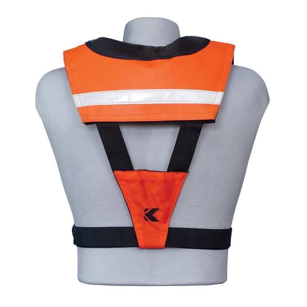 Absolute Outdoor 134402-200-004-21 Kent A-33 All Clear Auto Inflatable Work Vest