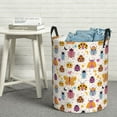 thumbnail image 6 of Vsdgher cute bugs Waterproof Round Large Laundry Basket -Toy Storage Basket, Perfect as Hamper, Kids Room Storage, and Toy Containment-Small, 6 of 6