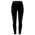 thumbnail image 3 of WILLBEST Leggings de Yoga Estampados Para Mujer, de Cintura Alta, Para Entrenar, Correr, Deportes, Cómodos, Elásticos, Suaves y Transpirables, Ropa Deportiva Grande, 3 of 3
