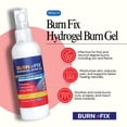 thumbnail image 3 of Spray para quemaduras BurnFix Hydrogel, 120 ml, para aliviar el enfriamiento instantáneo, 3 of 8