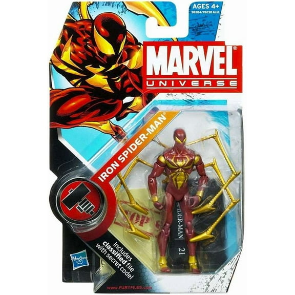 Marvel Universe Series 9 Iron Spider-Man Action Figure [Solid]