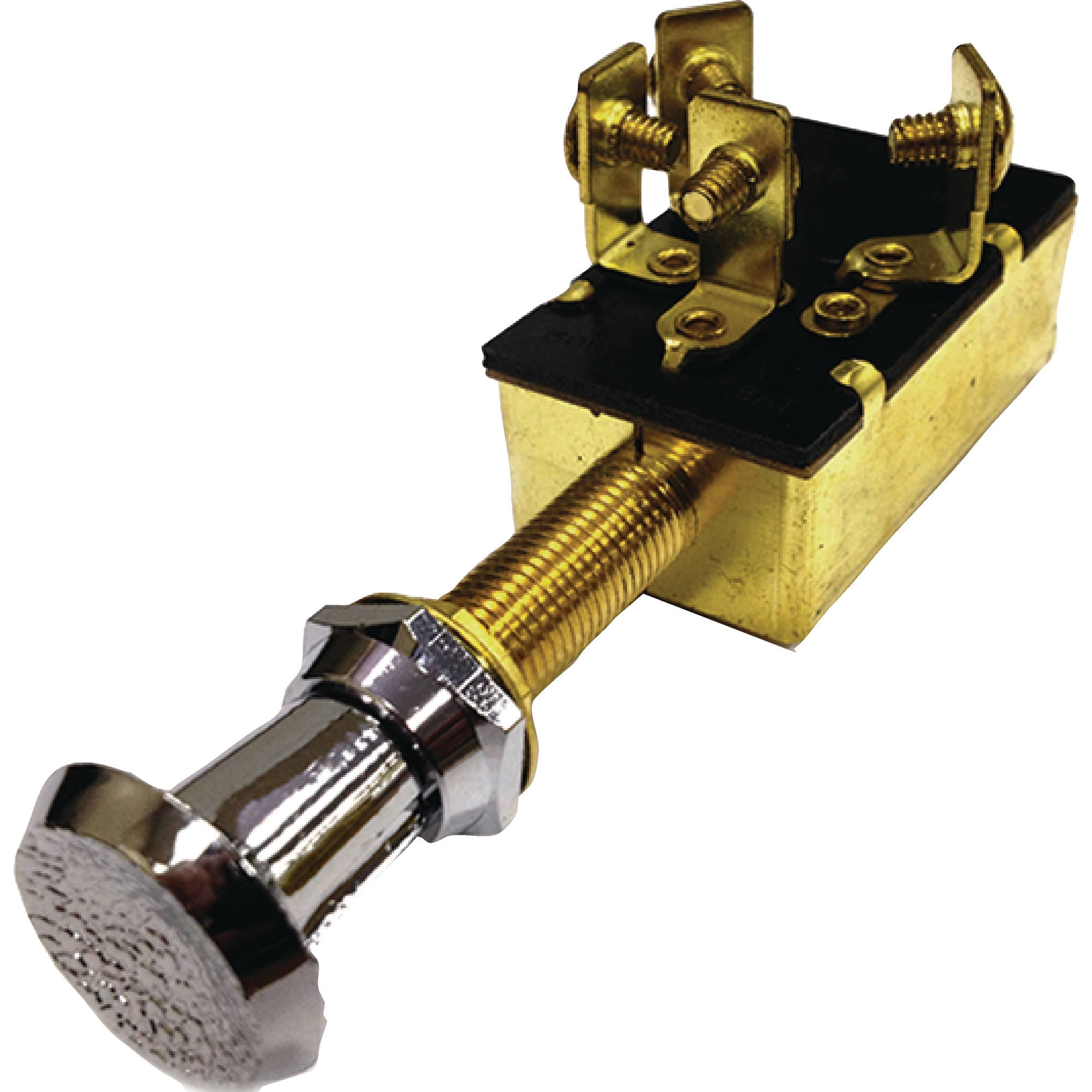 Sierra Off/On/On SPDT 4 Screw Terminal Heavy Duty Push Pull Switch