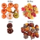 thumbnail image 3 of Xihbxyly Juego de Calabazas Artificiales, Hojas de Arce Otoñales, Bellotas y Calabazas, Perfecto para Acción de Gracias, Halloween, Decoración de Fiestas, Reutilizable, 50 Piezas, Fácil de Pegar En C, 3 of 7