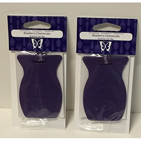 2pk Blueberry Cheesecake Car Bar Air Freshener by, Scentsy 2pk Blueberry Cheesecake Car Bar Air Freshener By (Best Selling Scentsy Bars 2019)