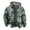 a-Army Green, variant on Sport Coat Male Zipper Quilted Jacket 3D Pretty Printed Coat Loose Hooded Puffer Jacket Men Gold L