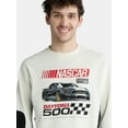 thumbnail image 5 of NASCAR Men's and Big Men's Graphic Crewneck Sweatshirt, Sizes XS-3XL, 5 of 5