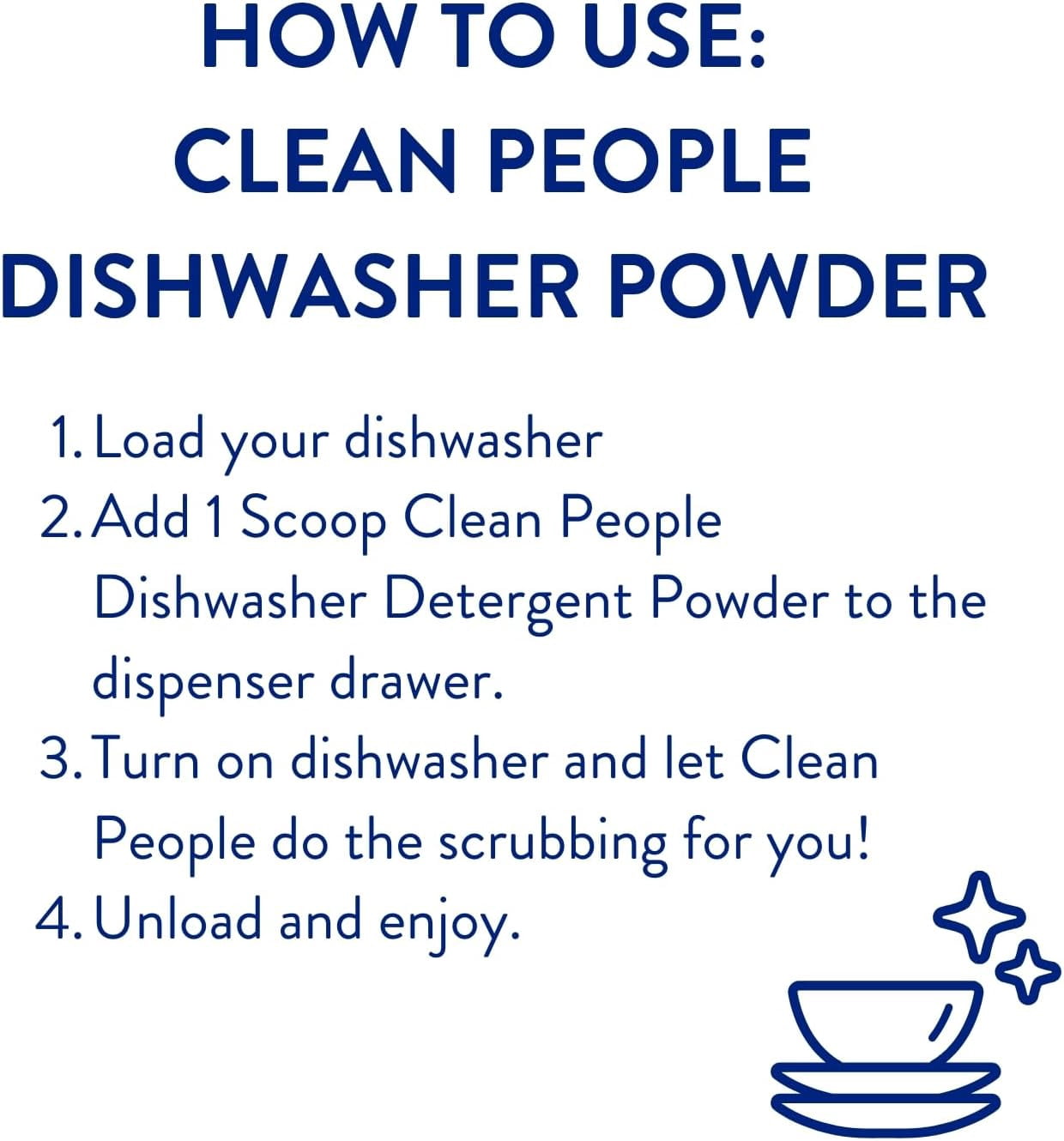 Dishwasher Detergent Powder | Cuts Grease and Rinses Sparkling Clean | Residue-Free (30 Ounce, Lemon Verbena)