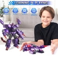 thumbnail image 4 of Juguete transformable QUANTUM HEROES DINOSTER Mosa Storm de 22 cm, 4 of 6