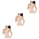 thumbnail image 4 of Qarigey Chaleco térmico para mujer, ropa interior básica de terciopelo acolchado para mujer, capa base elástica, ropa de vestir cómoda Type1 NO1, 4 of 6