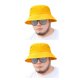 thumbnail image 2 of Sombrero de pescador Minnieouse de poliéster amarillo Talla extra 2piezas, 2 of 6