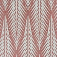 thumbnail image 3 of 8.5' x 13' Red and Ivory Le Pleine Rectangular Outdoor Area Throw Rug, 3 of 4