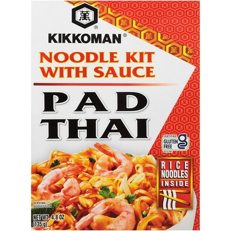 (Pack of 6) Kikkoman Pad Thai Noodle Kit with Sauce 4.8 oz (Pack of 6) Kikkoman Pad Thai Noodle Kit with Sauce 4.8 oz