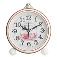 thumbnail image 1 of Reloj despertador con batería colgante Vintage, luz nocturna de Metal, mesa súper silenciosa, reloj de cuarzo para escritorio, 1 of 5