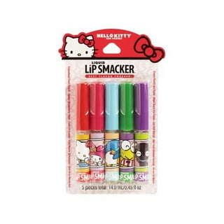 Lip Smacker Sanrio Hello Kitty and Friends 8-Piece Flavored Lip Balm,  Clear, For Kids, My Melody, Little Twin Stars, and Chococat