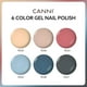 thumbnail image 2 of Set de esmaltes de uñas en gel CANNI, 6 colores, 9 ml, sin hemas, marrón nude, 2 of 6