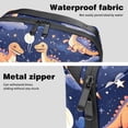 thumbnail image 4 of Dinosaur Waterproof Oxford Fabric Charger Organizer Storage Pouch Outdoor Small Storage Box, 5.9x9.44x3.14 in., 4 of 6