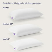 Purple Harmony Pillow Standard, Tall - 360º Purple Grid Hex Technology, Hypoallergenic