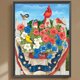 thumbnail image 1 of Cuadros Decorativos 5D bricolaje cuadrado completo taladro diamante pintura día de la independencia decoración (ZQA719) Wdftyju embutido en tela, 1 of 9