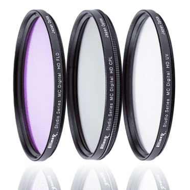 Ultimaxx 3PC Protective Filter Kit (UV, CPL, FLD) - 62mm