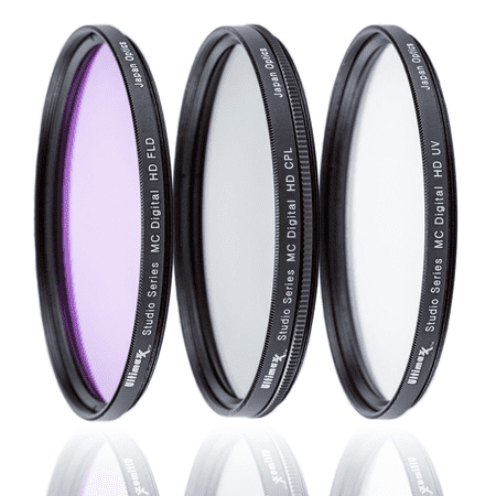 Ultimaxx 3PC Protective Filter Kit (UV CPL FLD) - 58mm