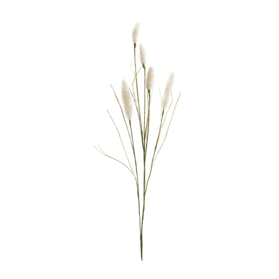 Melrose Set of 6 White Foxtail Artificial Sprays 33.5"