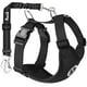 thumbnail image 1 of Arnés de cinturón de seguridad para perros SlowTon ajustable y transpirable negro M, 1 of 9