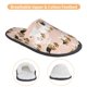 thumbnail image 3 of Balery Beagle Dog On Brown Pantuflas de Casa de Felpa Silenciosas con Diseño Estampado, Zapatillas Cómodas Antideslizantes de Algodón para Interior-Medium, 3 of 8
