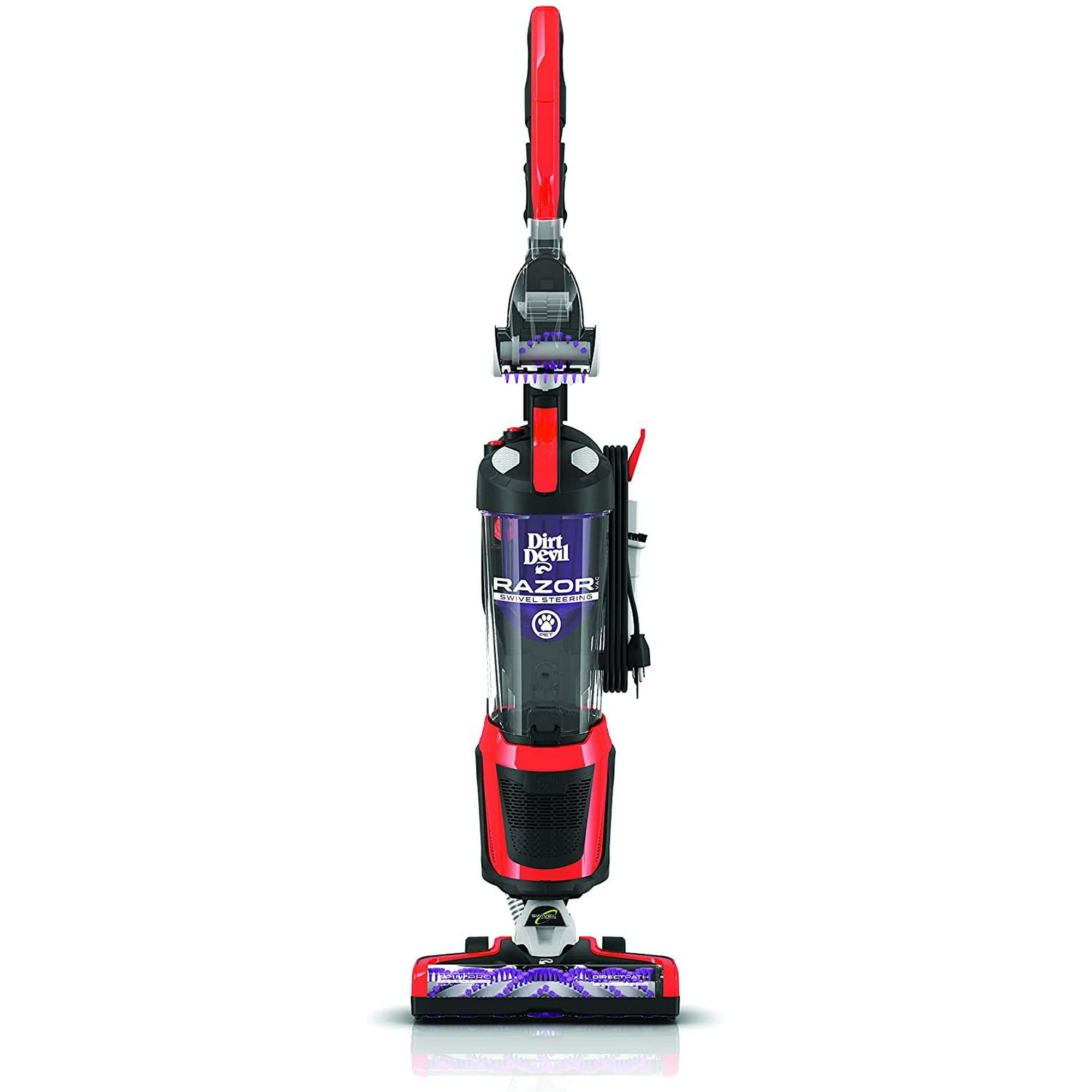 Dirt Devil Razor Pet Bagless Multi Floor Corded Upright Vacuum Cleaner with Swivel Steering