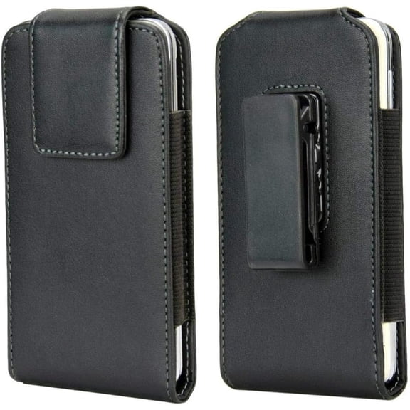 Vertical PU Leather Rotating Swivel Belt Clip Cell Phone Holster Pouch Case for iPhone 15 14 13 12, 11 Pro, X XS, 8, 7 Samsung Galaxy S23 S22 S21 S10e Note10, J2 Core,J3, LG Phoenix 4,Rebel 4