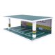 thumbnail image 4 of Modelo de estacionamiento estimulado, 1:32 Modelo de estacionamiento Vitrina de garaje para automóvil con iluminación Vitrina de escena de estacionamiento Características líderes en su clase, 4 of 12