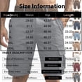 thumbnail image 3 of Mens Cargo Shorts Casual Elastic Waist Tactical Work Shorts, 3 of 6