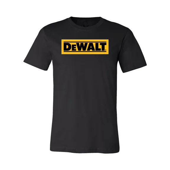 VINTAGE Dewalt Tools Black Logo shirt 6 Sizes S-5XL! Fast Ship!