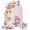 Pink, variant on Pink Snowman Christmas Arch Backdrop Cover 5x2.1 Ft, Spandex Wedding Arch Stand Cover, Xmas Winter Snowflake Round Top Stretch Fitted Background Covers for Birthday Ceremony Party Decor