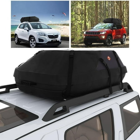 Car Vehicles Waterproof Roof Top Cargo Carrier Luggage Travel Storage Bag (Best Luggage Carriers For Suv)