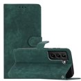 thumbnail image 4 of Allytechgroup Wallet Phone Case for Samsung Galaxy S21 FE with Credit Card Slot, PU Leather Slim Lightweight Flip Case with Lanyard Shockproof Protective Bumper for Women Girls, Green, 4 of 10