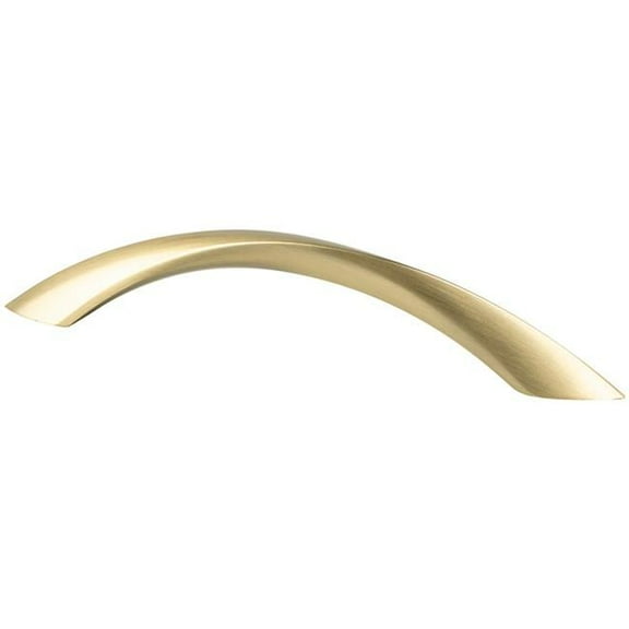 Berenson BE9127 10CZ 128 mm Contemporary Advantage Five Arch Pull, Champagne