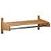 thumbnail image 3 of Wooden Mallet 36SCRLO 36 in. Oak Coat and Hat Rack in Light Oak, 3 of 4
