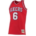 thumbnail image 2 of Men's Mitchell & Ness Julius Erving Red Philadelphia 76ers Hardwood Classics Swingman Jersey, 2 of 7