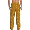 thumbnail image 3 of Xecao Honey Bee Gnomes Men's Straight Lounge Pajama Pants: The Ultimate in Comfortable Sleepwear, 3 of 9