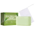thumbnail image 2 of Rewenti Tea Tree Soap, Relief Soap Bar Infused with Tea Tree Oil, Natural Foot Body Soaps for Healthy Skin, Addresses Foot Discomfort and Skin Irritations, Gentle Exfoliating Bar Soap for Men Women, 2 of 6