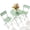 Green, variant on Huisuilinss Bistro Table And Chairs Set Of 2,3 Piece Patio Bistro Set,Metal Folding Bistro Set,Outdoor Patio Furniture Set For Balcony Yard Garden Poolside,No Assembly Need