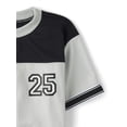 thumbnail image 3 of The Children's Place Boys Quick Dry Short Sleeve Football Top, Sizes XS-XXL, 3 of 3