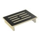 thumbnail image 4 of Taburete de madera, escalera de mano, superficie antideslizante, capacidad de carga hasta 204 kg, reposapiés, taburete de noche para baño, dormitorio,, 4 of 9