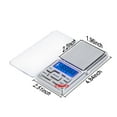 thumbnail image 5 of Mignova Portable 0.01-500g Electronic LCD Digital Ultrathin Jewelry Mini Pocket Scale, 5 of 7