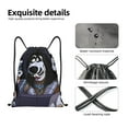 thumbnail image 4 of Zufioo Scooby-Doo Print Sports Cinch Sack Gym String Bags Machine Washable Heavy Duty String Backpack for Men Women-Small, 4 of 6
