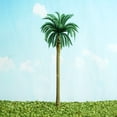 thumbnail image 3 of Árbol de coco artificial extraíble DIY Hecho a mano Hecho a mano Estudiante Enseñanza Falso Palm Home Sala de estar Decoración de patio 10 piezas Speravity  HA012018-00, 3 of 7
