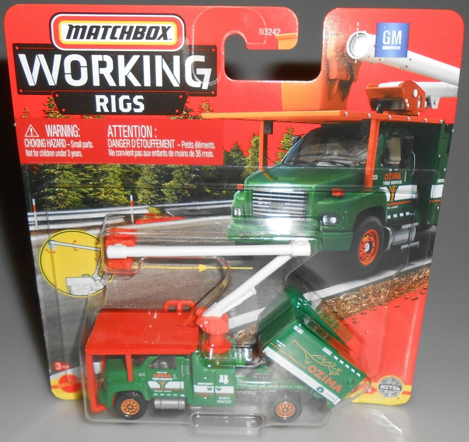 Hot Wheels Matchbox GMC C8500 Topkick Tree Trimming Truck - Working Rigs - Ozima : Hot Wheels Matchbox GMC C8500 Topkick Tree Trimming