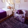 thumbnail image 4 of Kokia 6'x9' Washable Modern Abstract Area Rug, Dark Purple Ombre Soft Non Slip Rug for Living Room Bedroom Dining Room, 4 of 7
