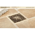 thumbnail image 4 of Rejilla de cubierta de colador de desagüe de piso de latón antiguo Solución de drenaje para cocina, baño, inodoro, lavandería y jardín, 4 of 4